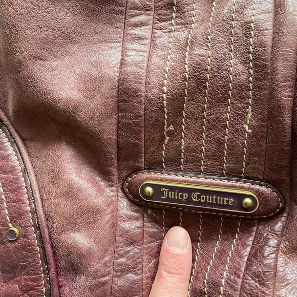 Vintage genuine leather rare Juicy handbag - Picture 4 of 10